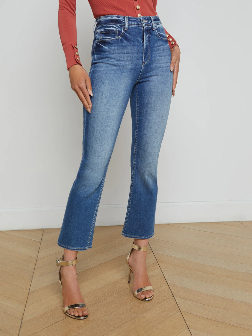 MIRA CROPPED BOOTCUT JEAN