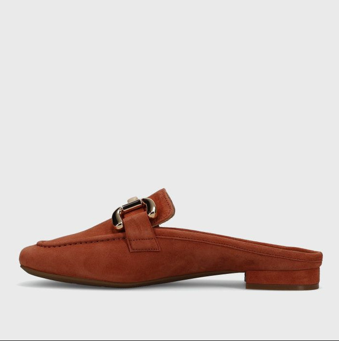 SHAINE BUCKLED MULE
