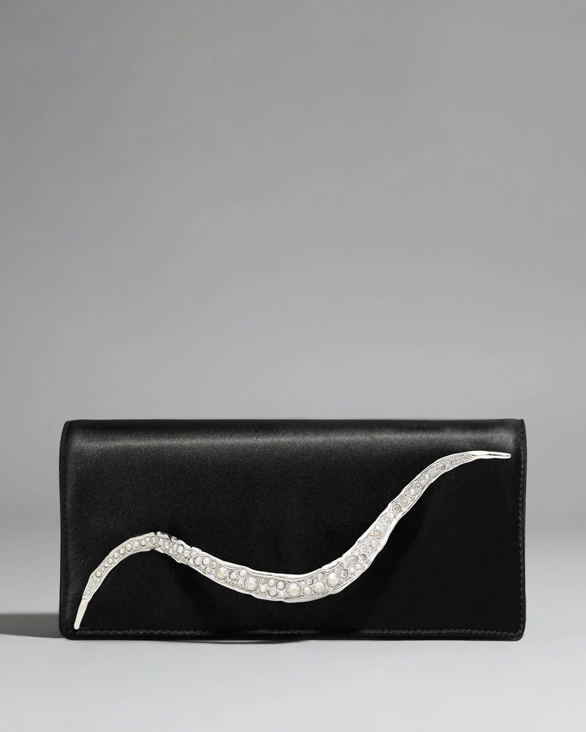 CRYSTAL CURVE CLUTCH