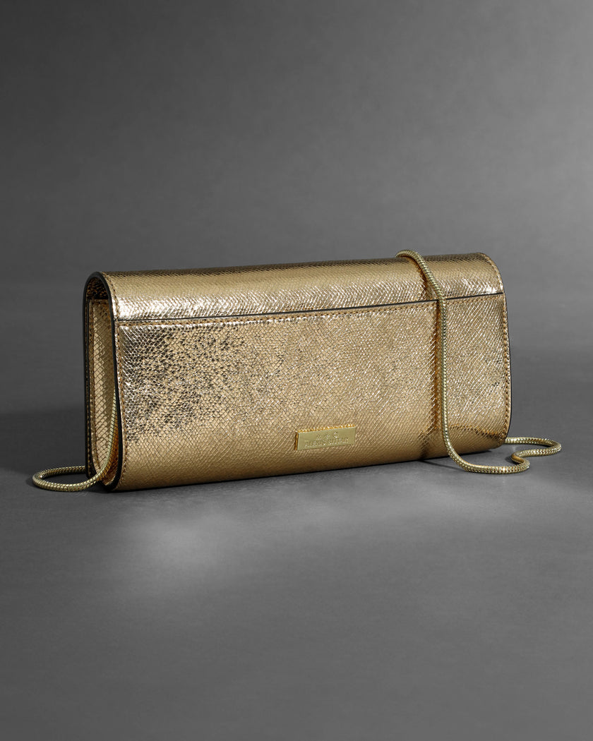 CRYSTAL CURVE CLUTCH