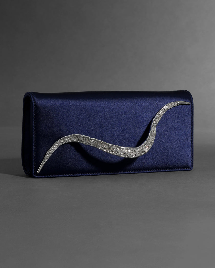CRYSTAL CURVE CLUTCH