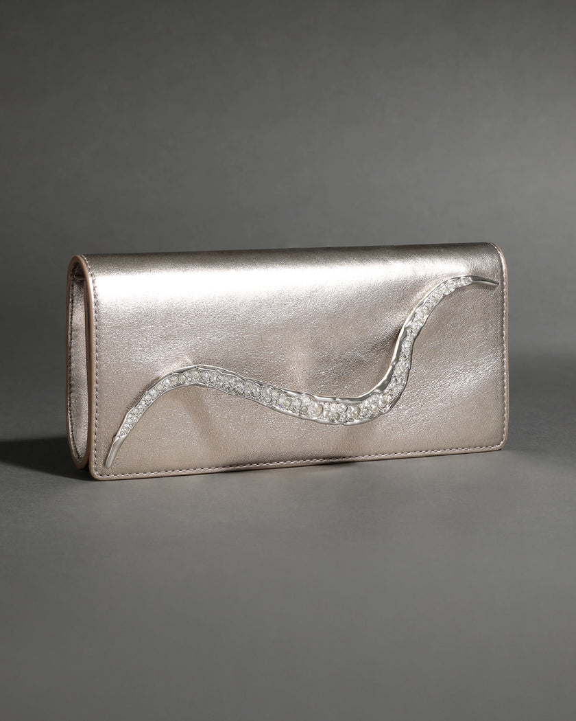 CRYSTAL CURVE CLUTCH