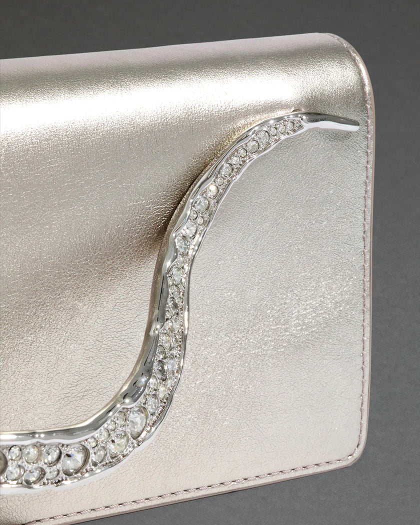 CRYSTAL CURVE CLUTCH