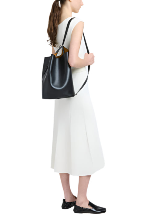 BRANT BUCKET BAG IN SMOOTH CALF