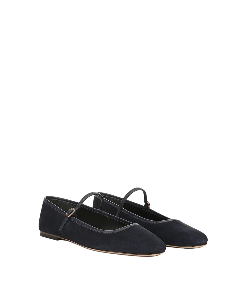 ELLIE SUEDE FLAT
