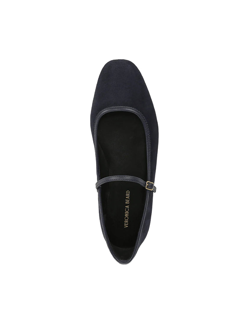 ELLIE SUEDE FLAT
