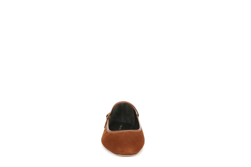 ELLIE SUEDE FLAT