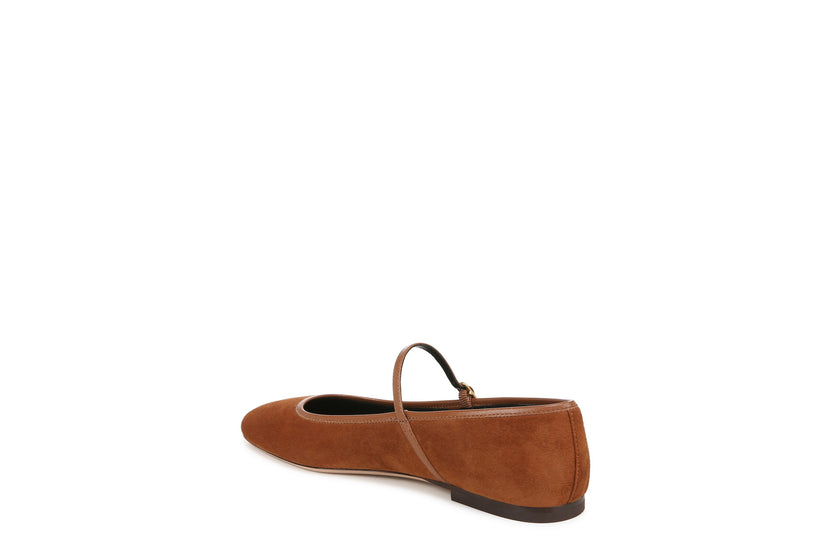 ELLIE SUEDE FLAT