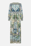 BUTTON DRESS WITH SHAPED WAISTBAND