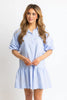 STRIPE POPLIN ANA POCKET DRESS