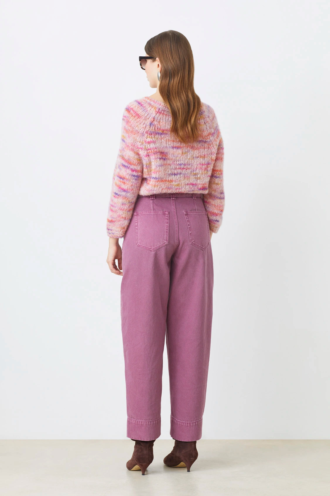 PAVEL SHORT JUMPER WITH MULTICOLURED PATTERNS