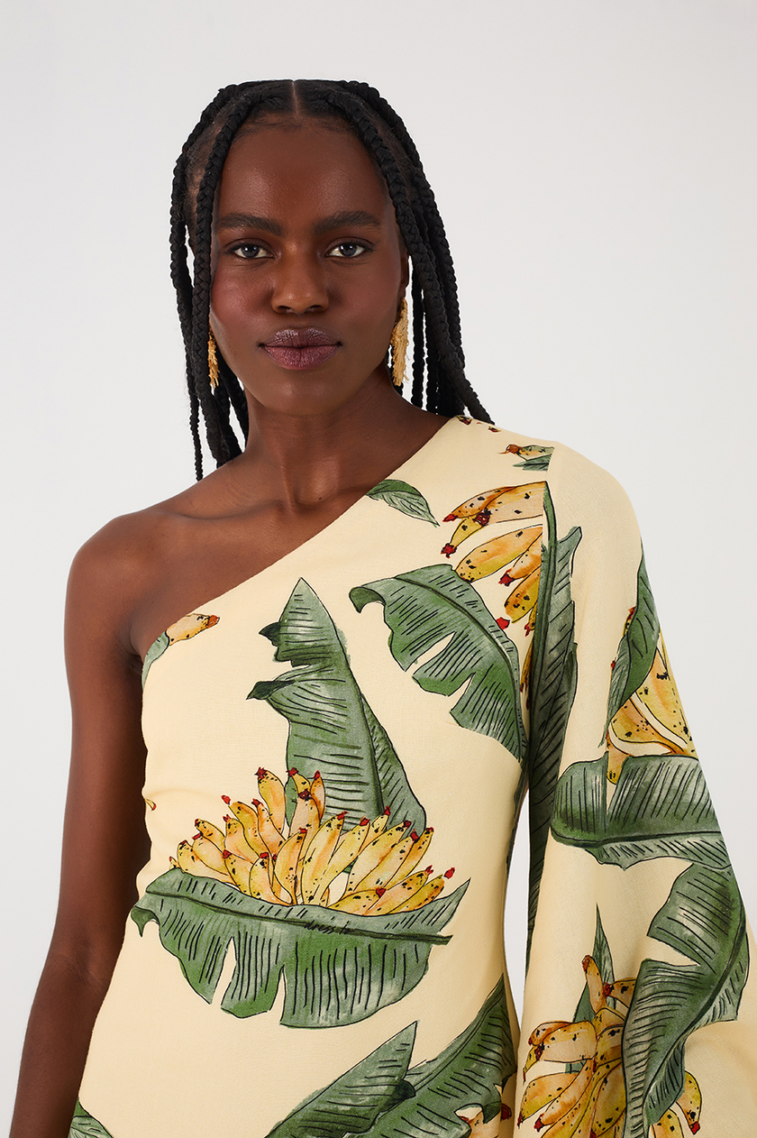 ONE SHOULDER MINI DRESS