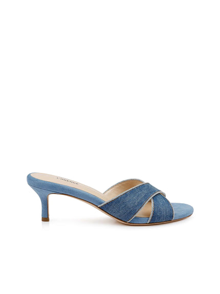 AVELINE KITTEN HEEL SANDAL