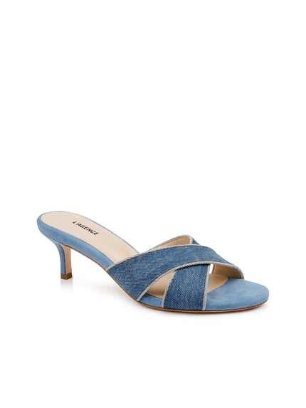 AVELINE KITTEN HEEL SANDAL