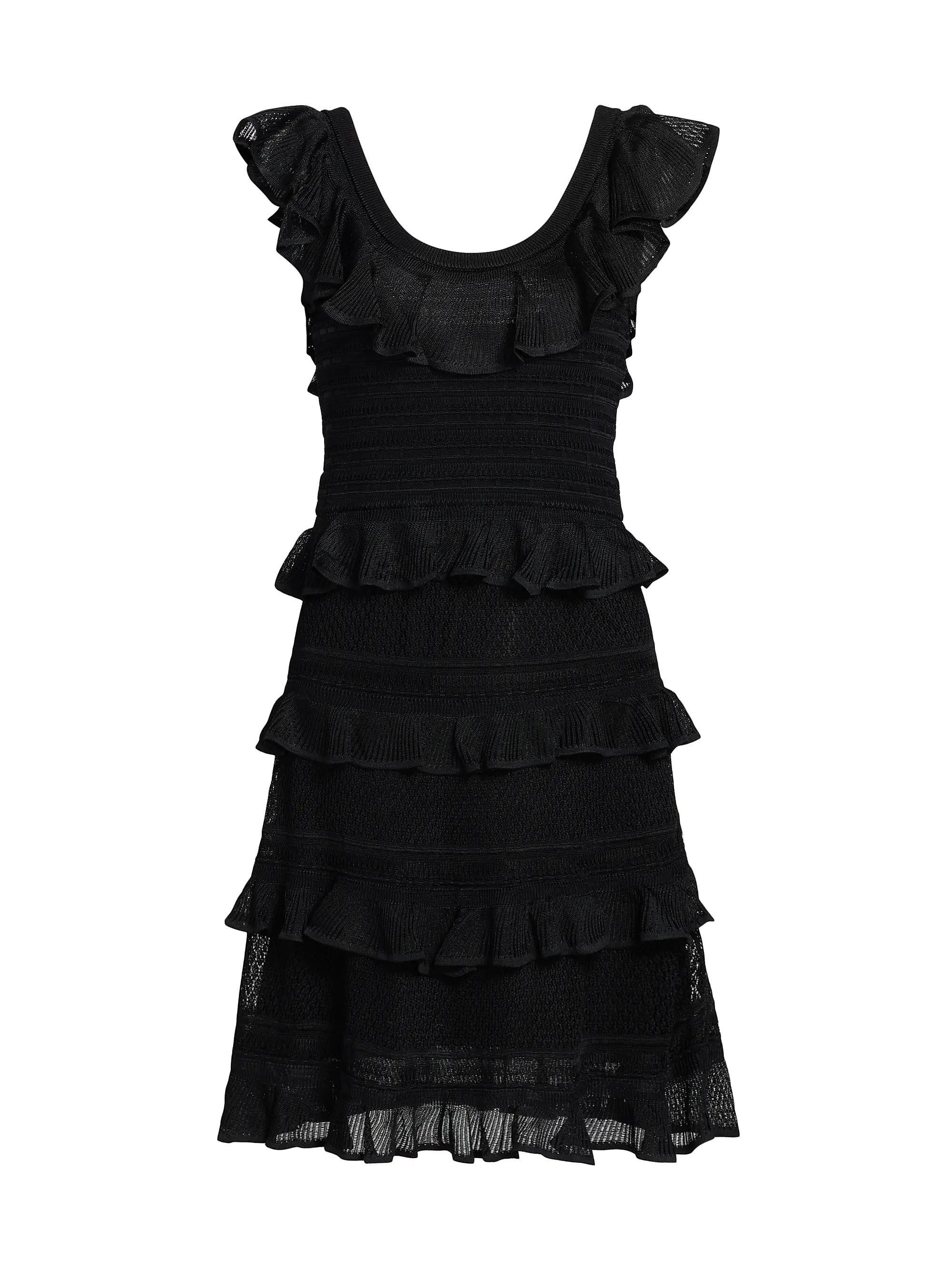 ILLUMINATE LACE FRILL MINI