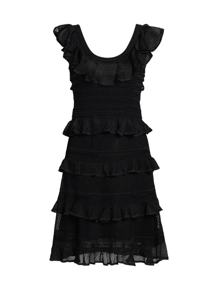 ILLUMINATE LACE FRILL MINI
