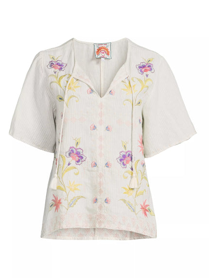 CALISTA LINEN BLOUSE