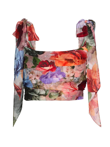 HAVEN CROPPED BUSTIER TOP