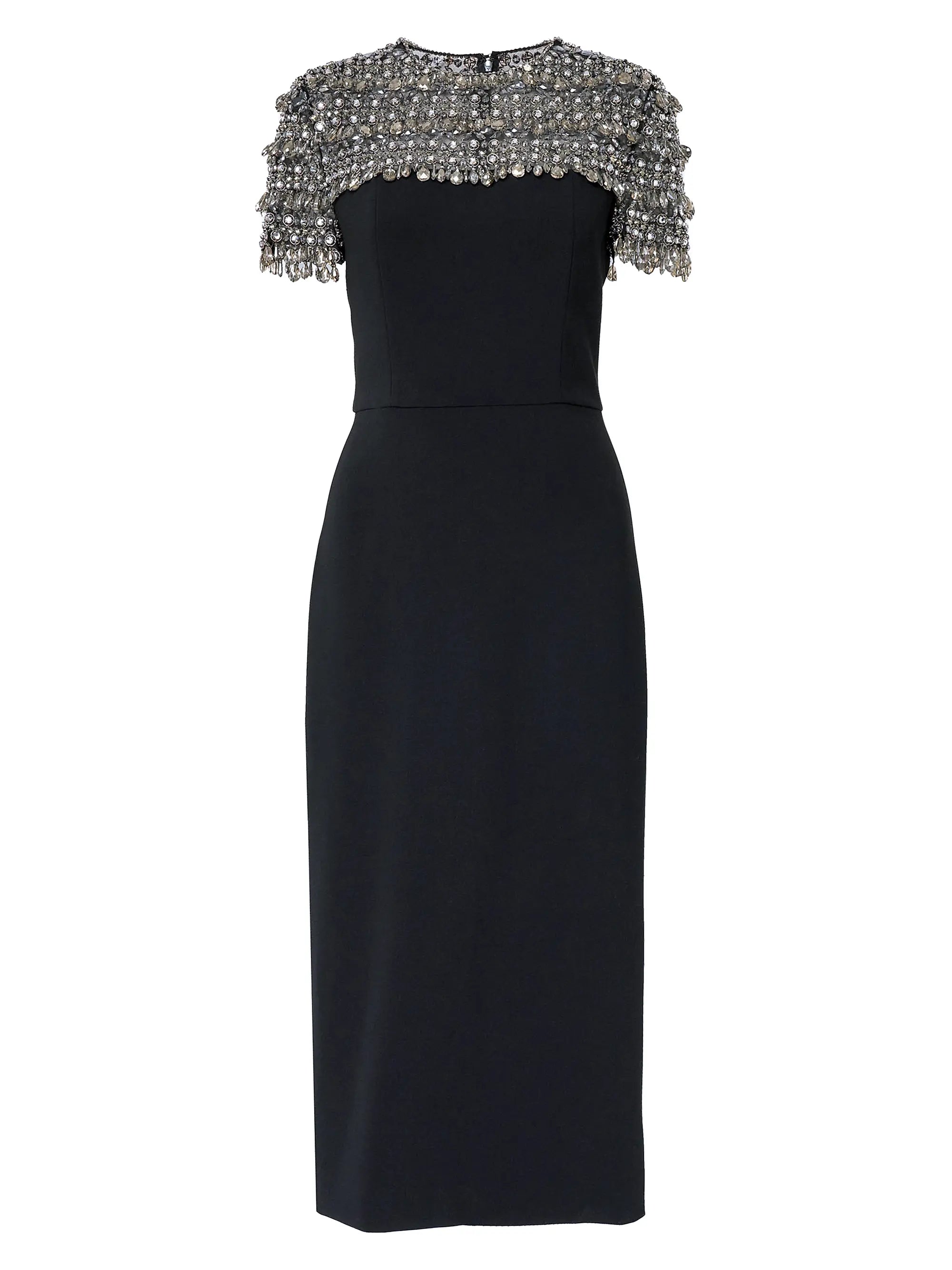 EMBELLISHED COCKTAIL DRESS