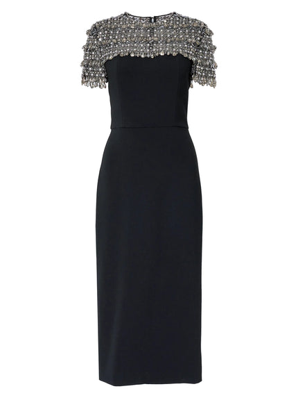 EMBELLISHED COCKTAIL DRESS