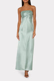 MICHELL SATIN MAXI DRESS