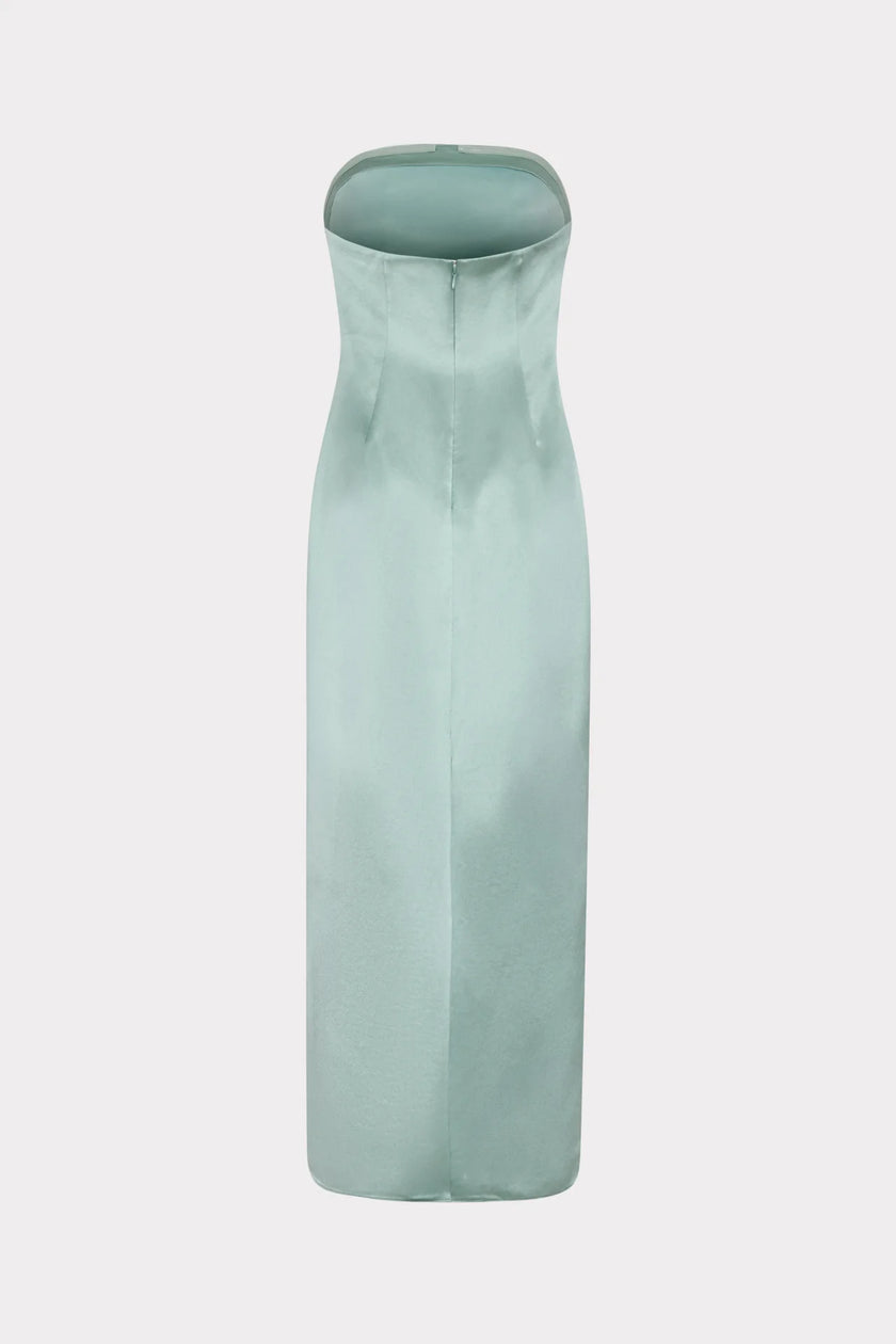 MICHELL SATIN MAXI DRESS