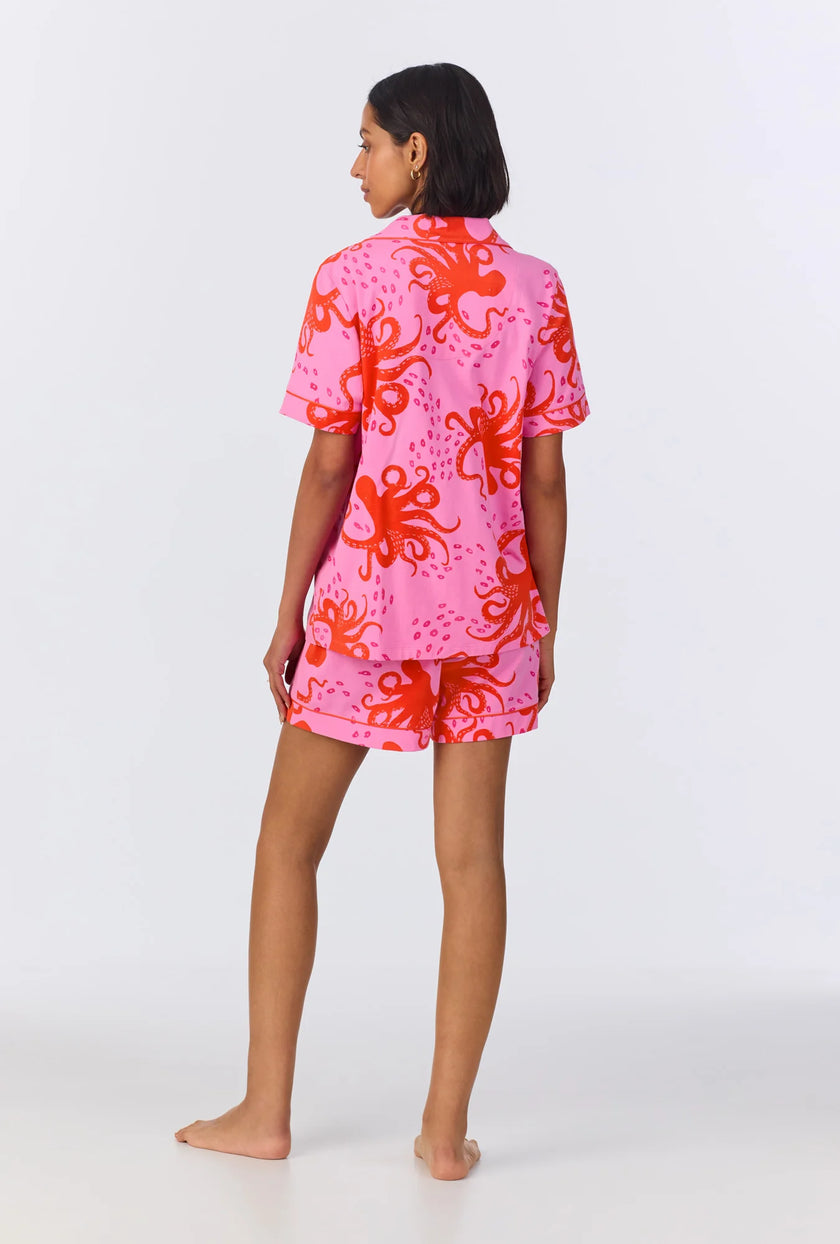 SHORT SLEEVE CLASSIC SHORTY JERSEY PJ SET