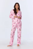 LONG SLEEVE CLASSIC STRETCH JERSEY PJ SET
