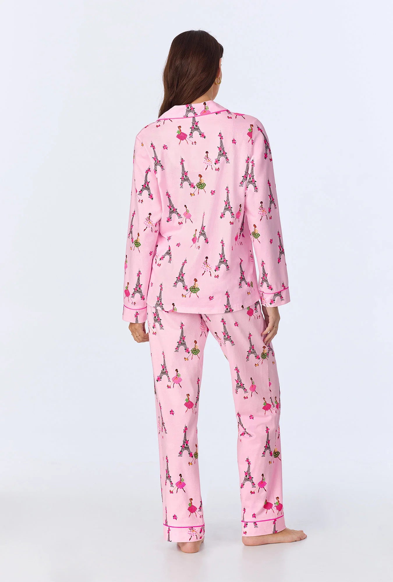 LONG SLEEVE CLASSIC STRETCH JERSEY PJ SET