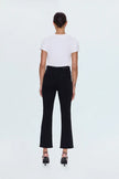 LENNON HIGH RISE CROP BOOT JEAN IN NOIR