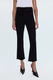 LENNON HIGH RISE CROP BOOT JEAN IN NOIR