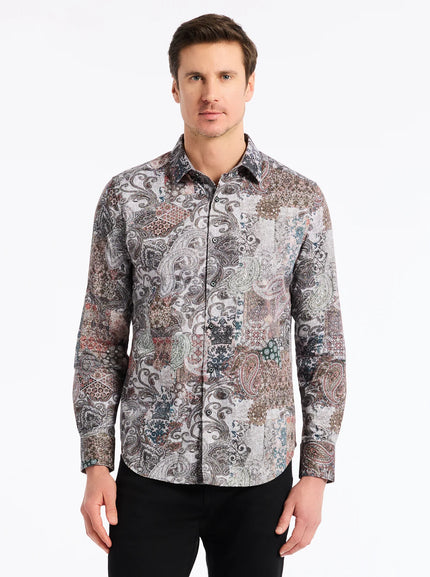 REMSEN LONG SLEEVE BUTTON DOWN SHIRT