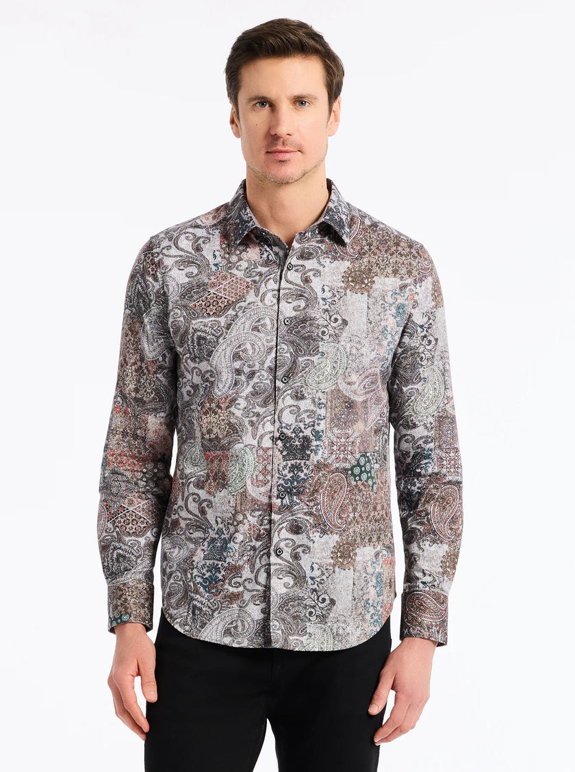REMSEN LONG SLEEVE BUTTON DOWN SHIRT