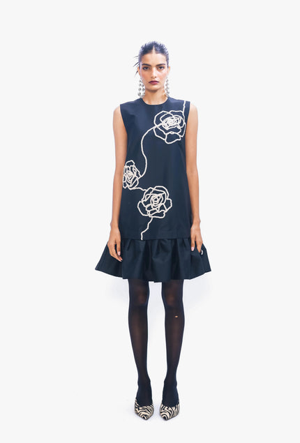 FLORENTINA PETAL MINI DRESS