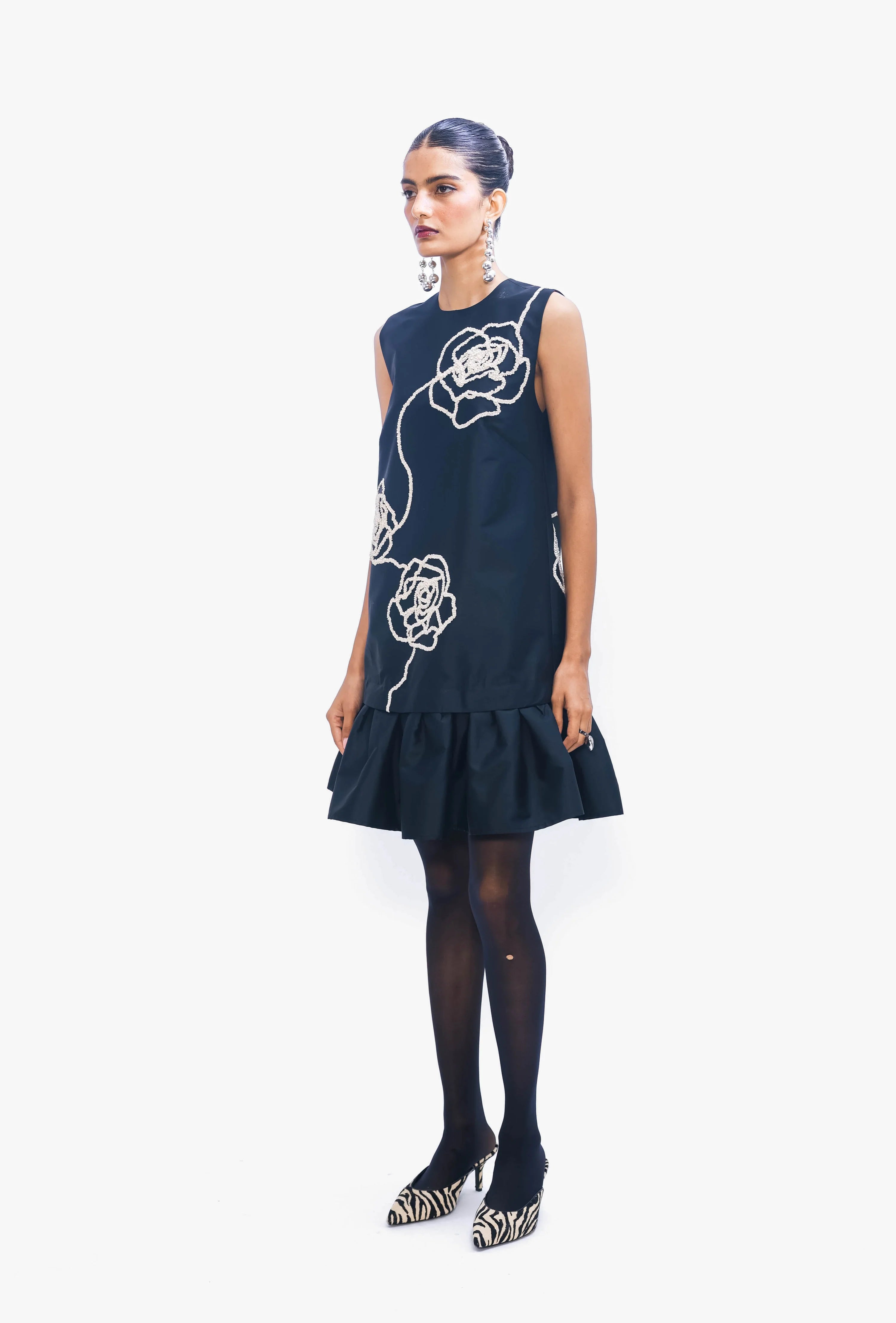 FLORENTINA PETAL MINI DRESS