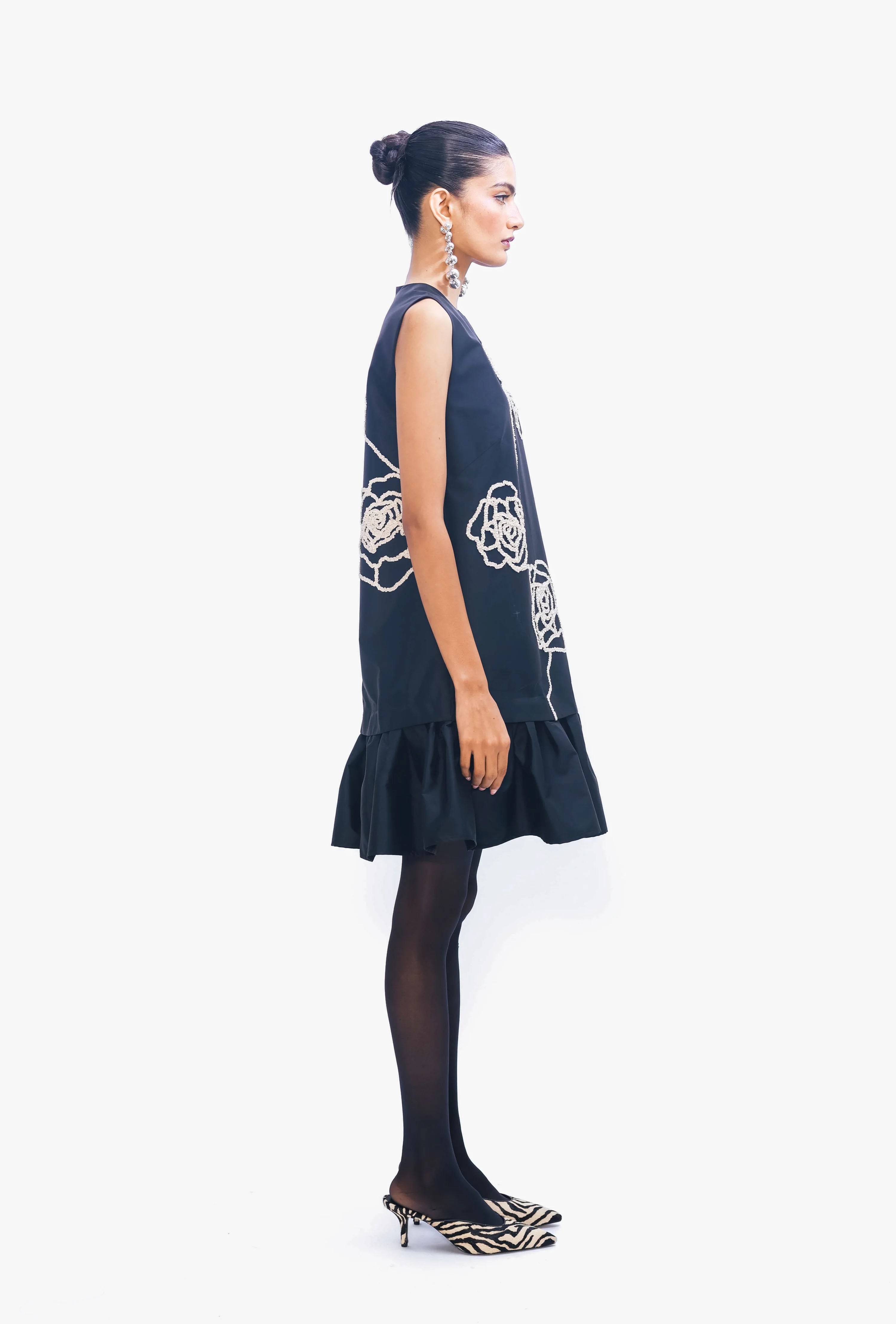 FLORENTINA PETAL MINI DRESS