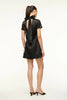 MINI ILANA DRESS BLACK SATIN