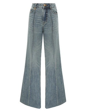 ILLUSTRATION WIDE LEG JEAN