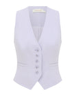 LUNA LINEN WAISTCOAT