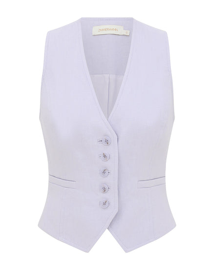 LUNA LINEN WAISTCOAT