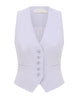 LUNA LINEN WAISTCOAT