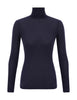 FINE KNIT ROLL NECK TOP