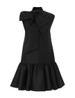 HYPNOTIC BOW MINI DRESS