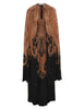 HYPNOTIC CAPED MAXI DRESS