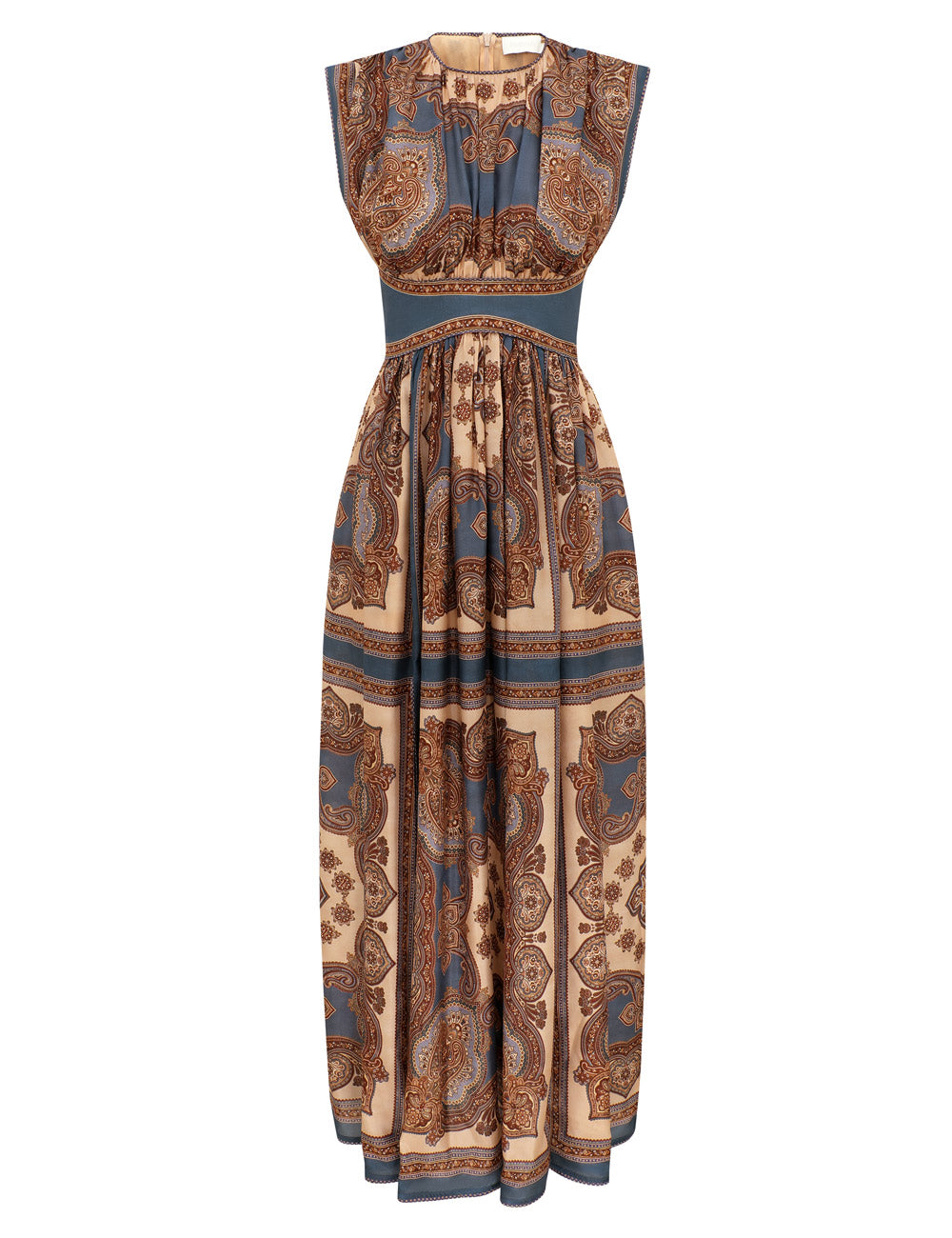 MAHON WAISTED MAXI DRESS
