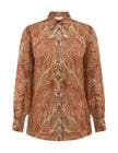 HYPNOTIC SATIN SHIRT