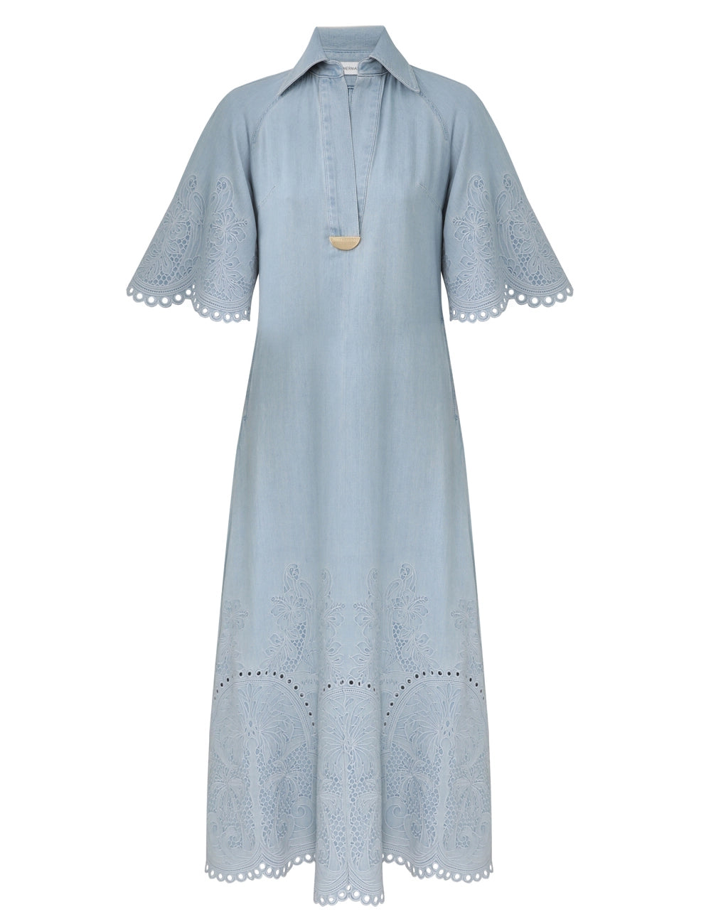 DAYLIGHT DENIM MIDI DRESS