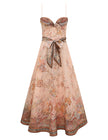 ALCHEMY STRUCTURED MIDI DRESS