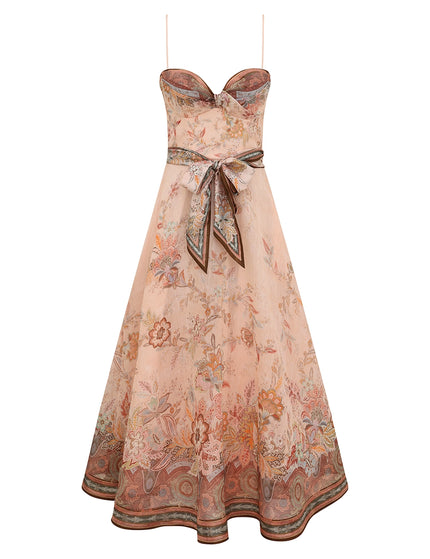 ALCHEMY STRUCTURED MIDI DRESS