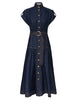 DENIM MIDI DRESS